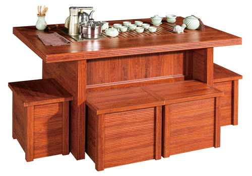 全鋁茶幾生產制作效果圖案例