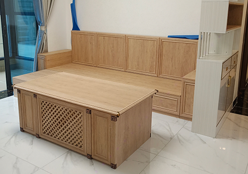 全鋁茶幾+鋁沙發